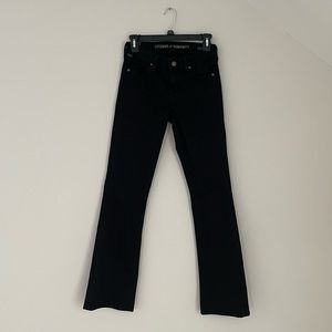 EUC Citizens of Humanity Black Amber Bootcut Jeans size 25